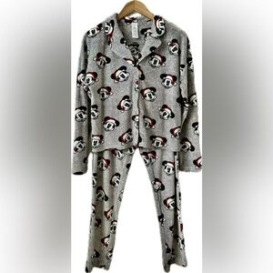 Disney Mickey Mouse Christmas Pajama Set